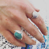 MERMAID COLLECTIVE SIRENA MERMAID TAIL RING TURQUOISE