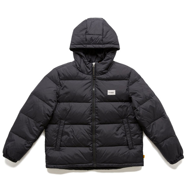 TCSS PUFFER JACKET BLACK - awsm-surf