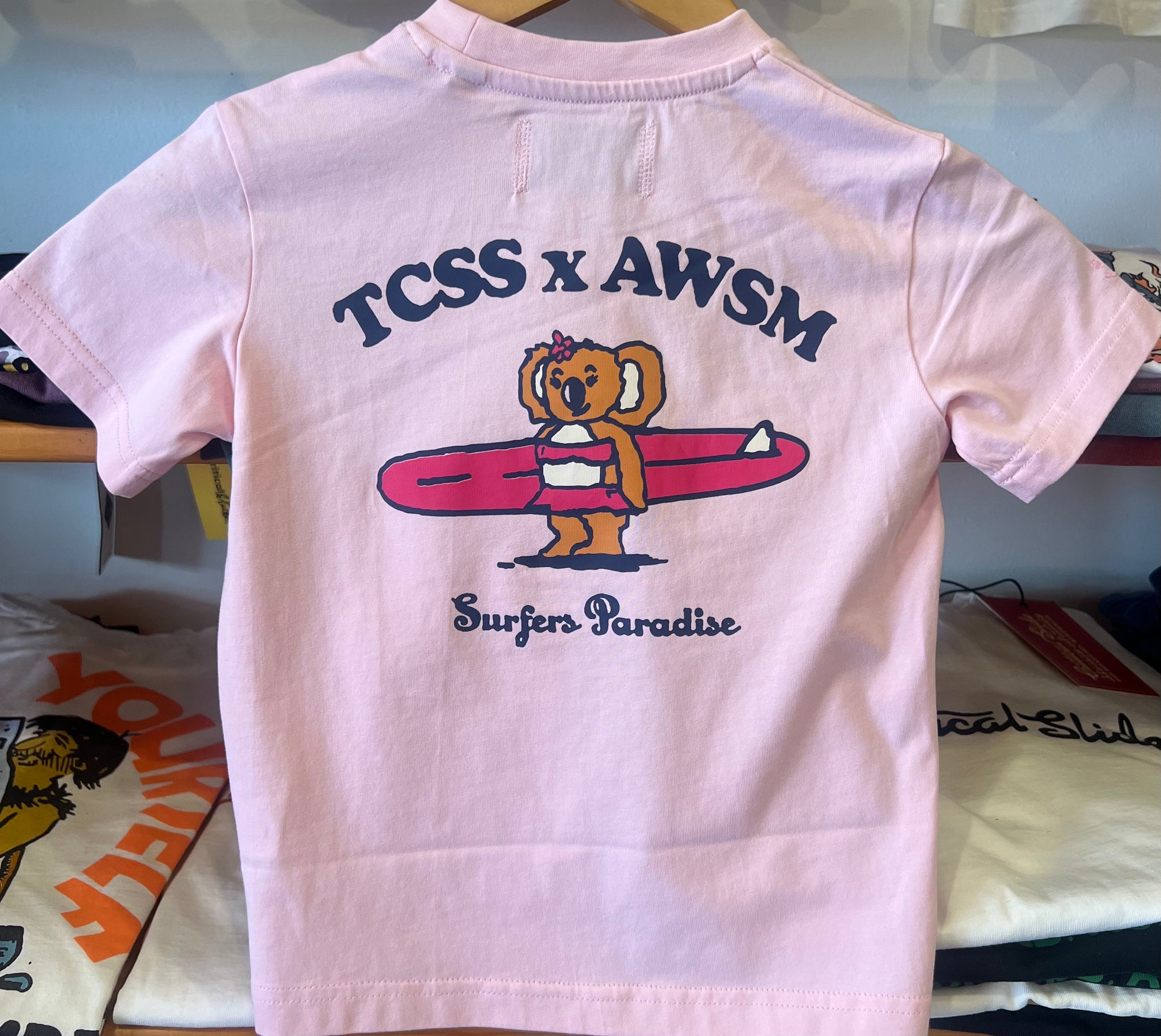 TCSS X AWSM KOALA GIRL KIDS TEE