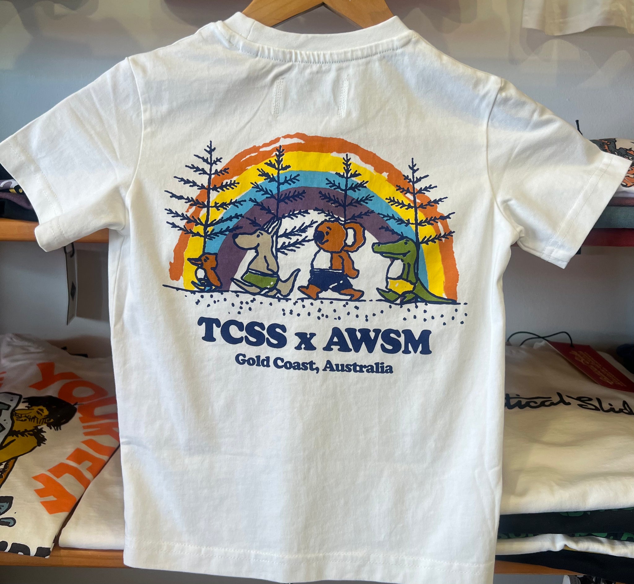 TCSS X AWSM RAINBOW KIDS TEE