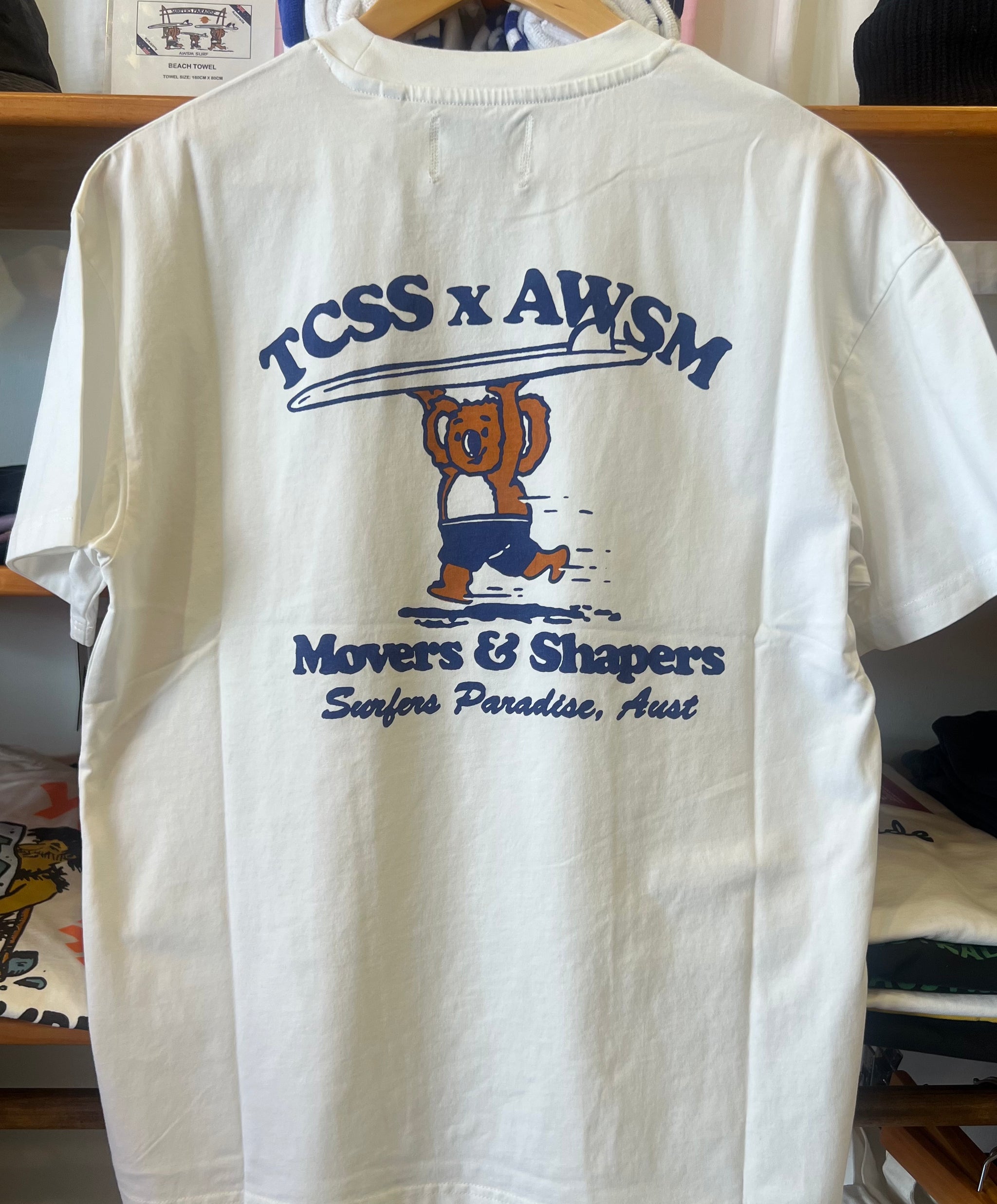 TCSS x AWSM TAN KOALA TEE
