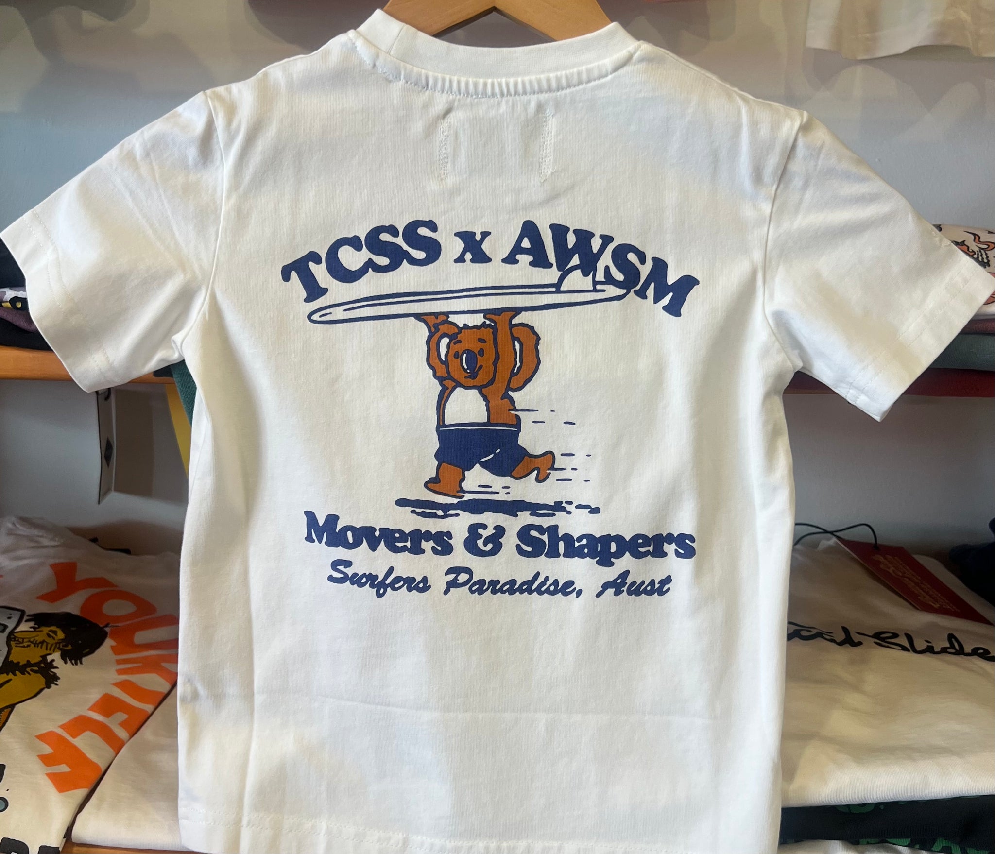 TCSS x AWSM TAN KOALA KIDS TEE