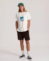 TCSS WASHROOM TEE VINTAGE WHITE