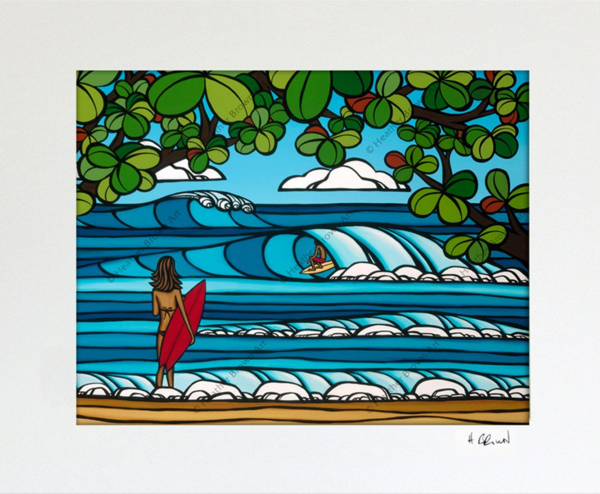 ヘザー ブラウン 『 サーフ シスターズ 』 304mm × 304mm サーフ ヘザー ブラウン 『 サーフ シスターズ 』 304mm × 304mm サーフ