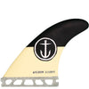 CAPTAIN FIN THRUSTER ANDREW DOHENY CREAM CHECKERS MEDIUM