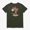 BANKS TRADE WINDS FADED TEES GREEN MIRINE