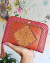 MAHIYA GYPSET WALLET RUST