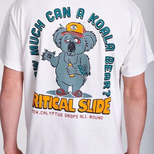 TCSS KOALA BEAR TEE VINTAGE WHITE