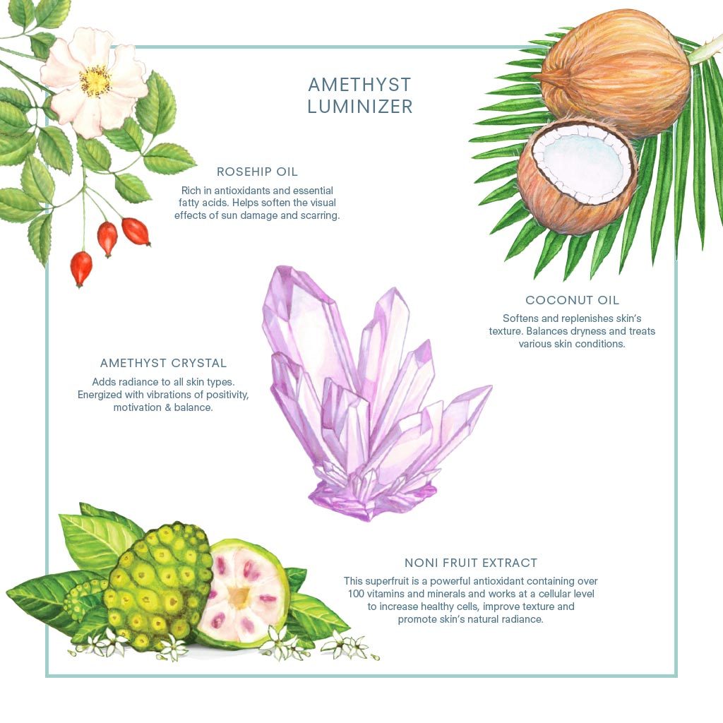 KORA ORGANICS AMETHYST LUMINUZER 6gm