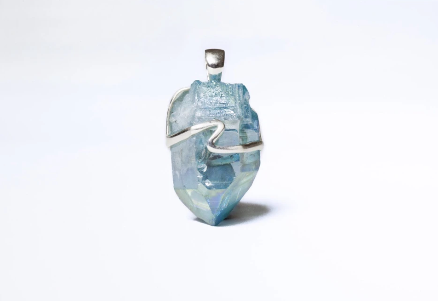 MERMAID COLLECTIVE SIRONA AQUA AURA PENDANT