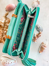 MAHIYA SEA SHELLS PURSE TAN