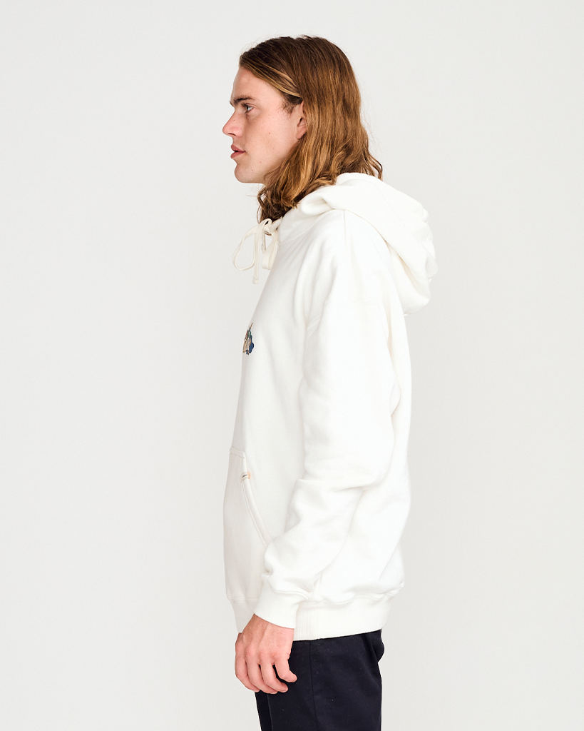 TCSS SUBMARINER HOODIE VINTAGE WHITE
