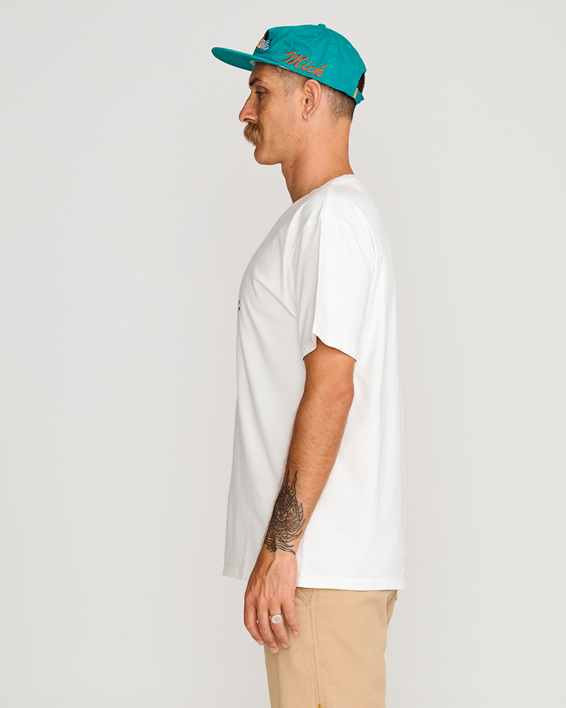 TCSS NSOM LOGO TEE VINTAGE WHITE