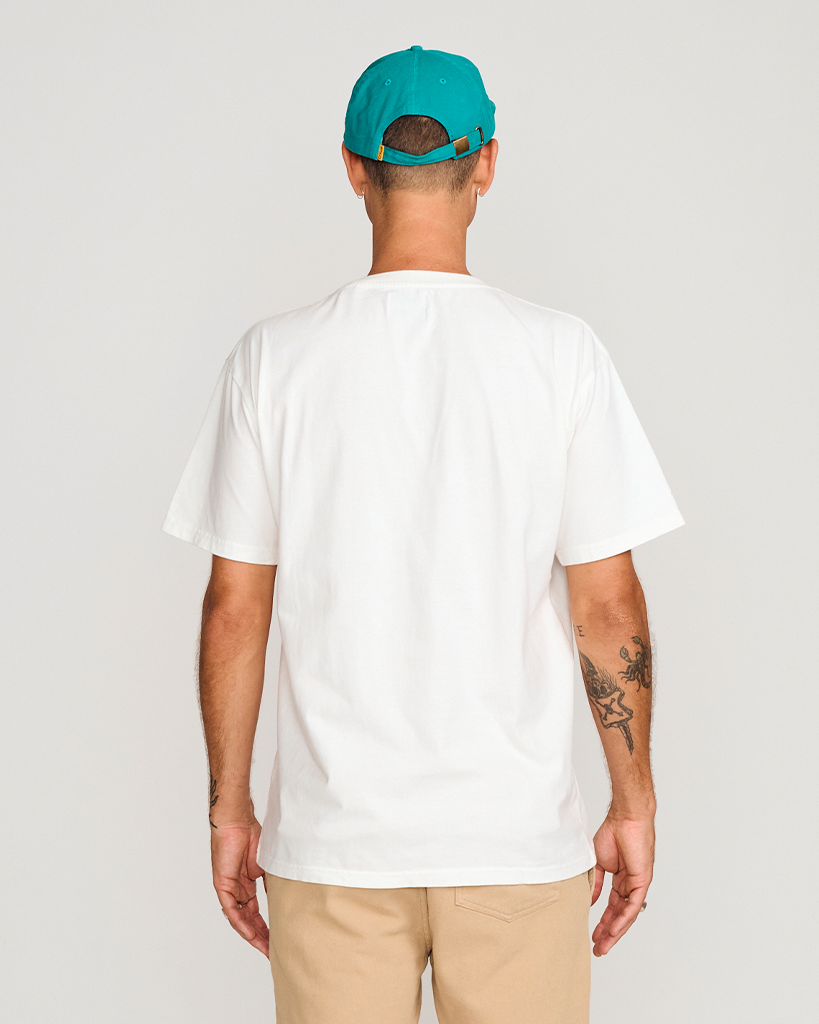 TCSS NSOM LOGO TEE VINTAGE WHITE