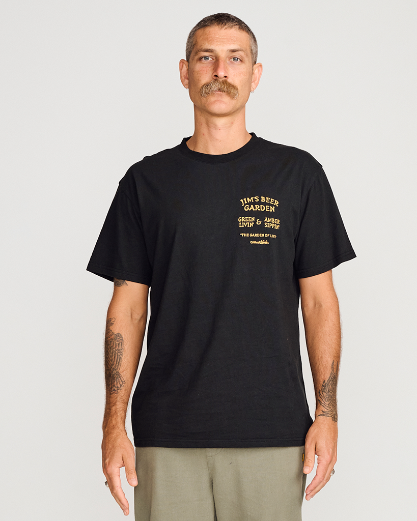 TCSS LIFE TEE VINTAGE BLACK