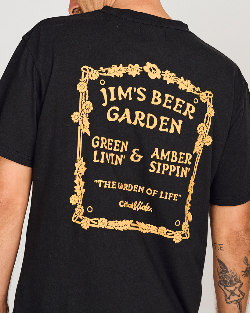 TCSS LIFE TEE VINTAGE BLACK