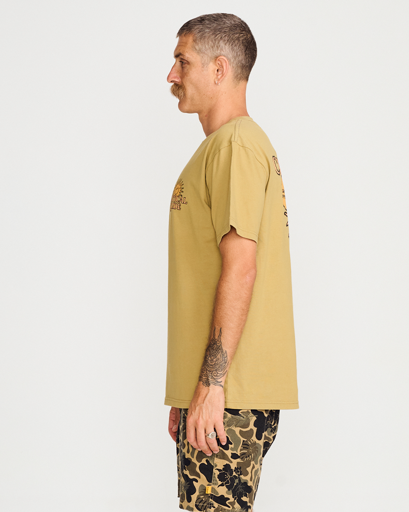 TCSS SUNNY BOY TEE OLIVE OIL