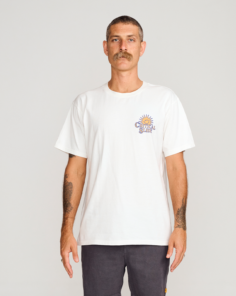 TCSS SUNNY BOY TEE VINTAGE WHITE