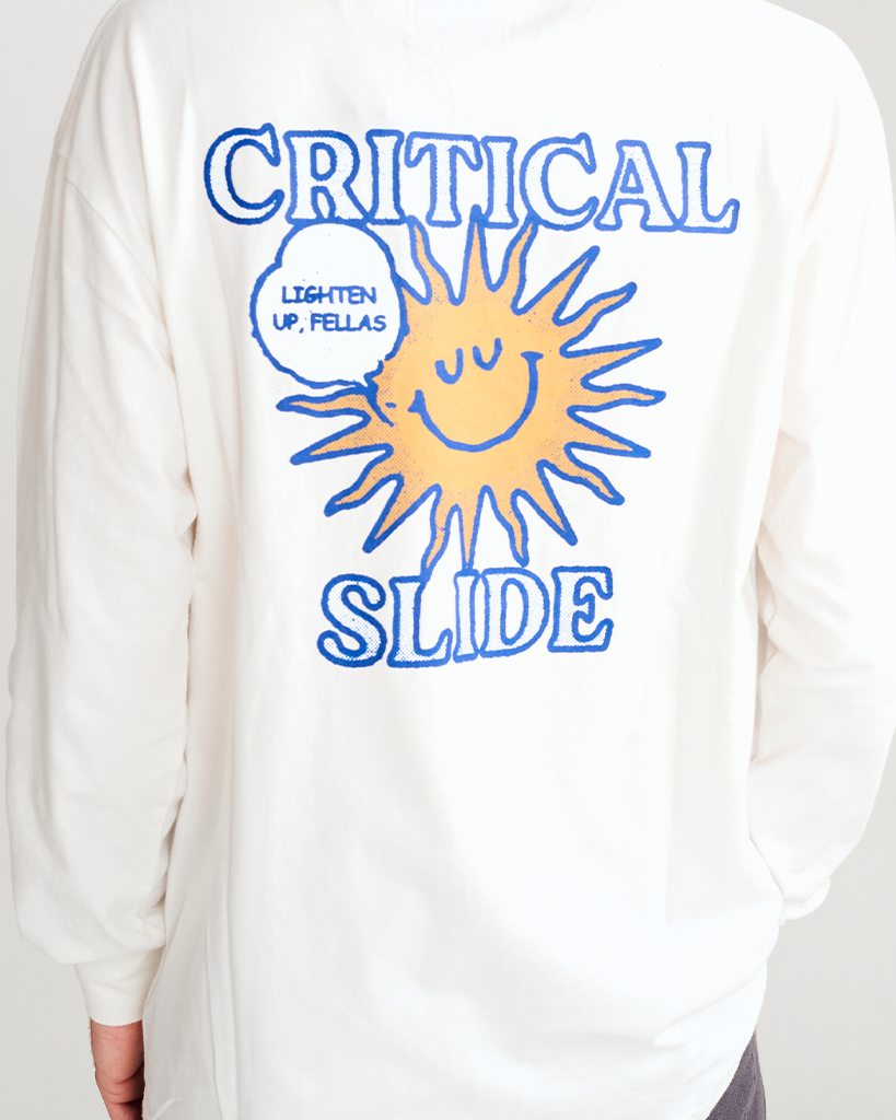 TCSS SUNNY BOY LS TEE VINTAGE WHITE