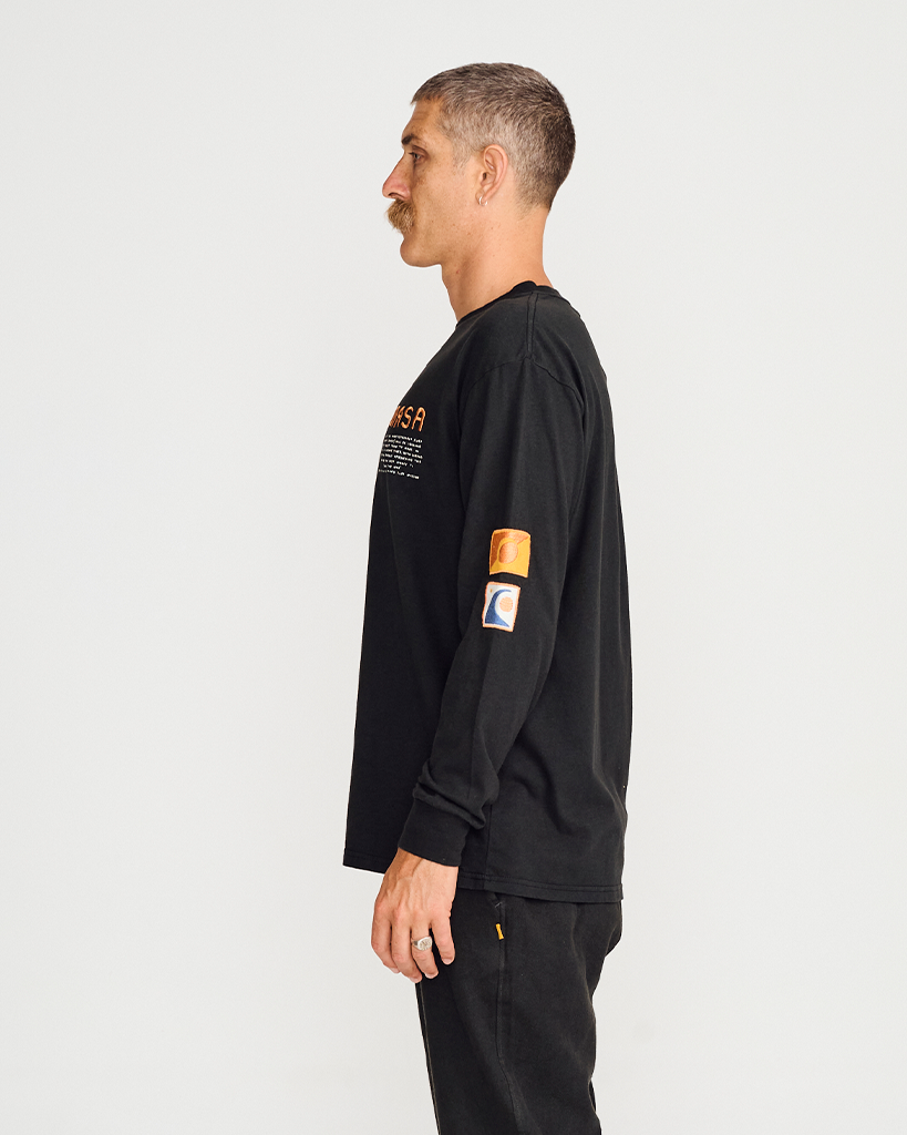 TCSS NSOM LS TEE GREEN BLACK