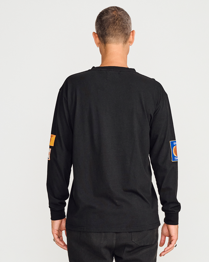 TCSS NSOM LS TEE GREEN BLACK