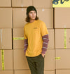 TCSS VORTEX TEE AMBER GOLD