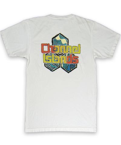 CHANNEL ISLANDS TEE WATER COLOUR HEX WHITE