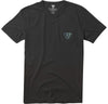 VISSLA TEE SHADES ESTABLISHED BLACK