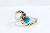 MERMAID COLLECTIVE Turquoise Wave Ring