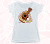 HBA UKULELE TEE WHITE