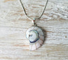 MERMAID COLLECTIVE WHITE NAUTILUS PENDANT PETITE