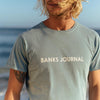 BANKS LABEL CLASSIC TEES BLUE STONE